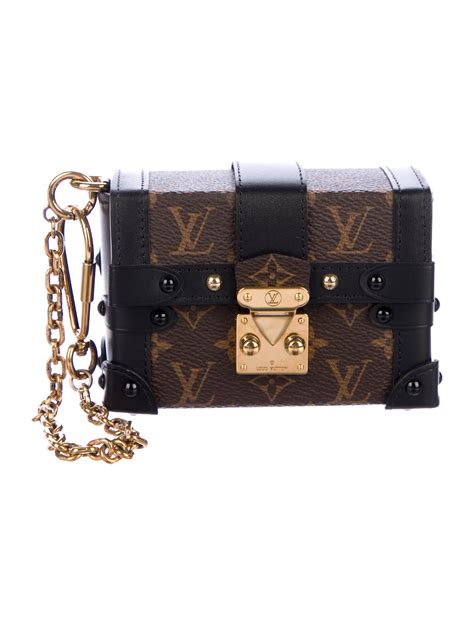 lv trunk mini|Lv mini trunk bag.